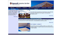 Tablet Screenshot of dynacraft.com